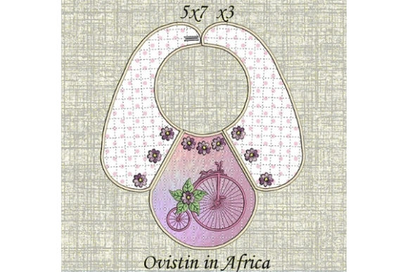 Review: Pink Bicycle Baby Bib for Small Hoops